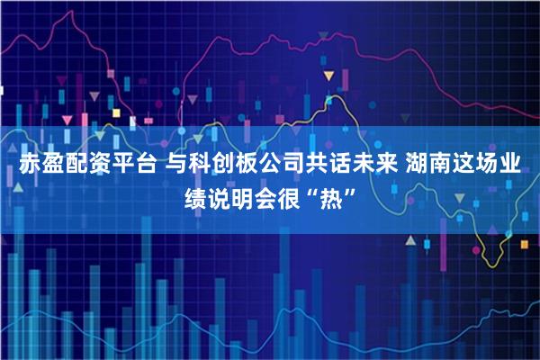 赤盈配资平台 与科创板公司共话未来 湖南这场业绩说明会很“热”